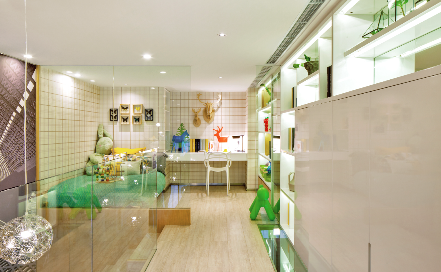 龍湖九里晴川-現(xiàn)代簡約-臥室設計效果圖