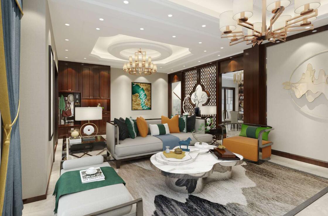 龍湖九里晴川-現(xiàn)代簡約-臥室設計效果圖