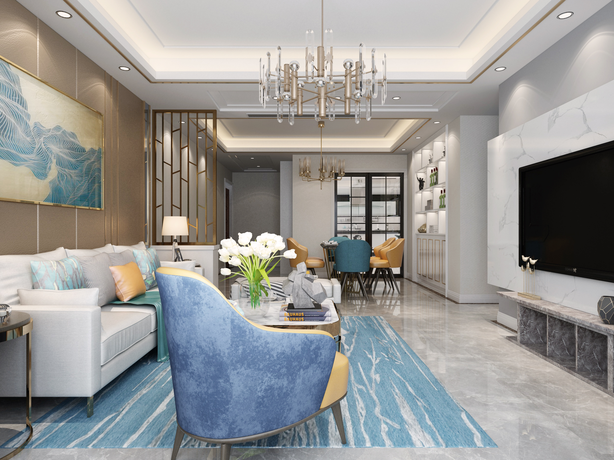 龍湖九里晴川-現(xiàn)代簡約-臥室設(shè)計(jì)效果圖